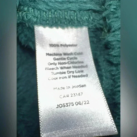 Talbots Super Soft Green Furry High Neck Long Sleeve Top XL - Picture 4 of 6